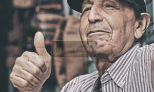Man giving thumbs up for best moments